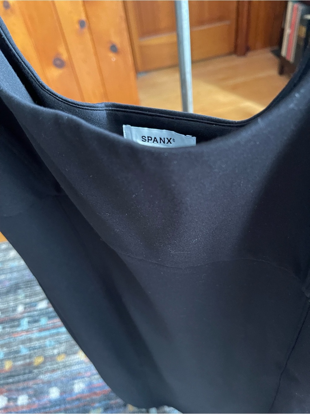 SPANX sleeveless Black Sheath Dress - Picture 2 of 4